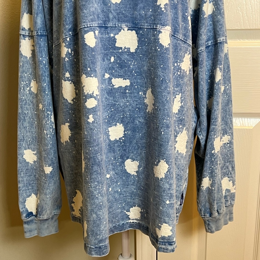 Walt Disney World Denim Look/Bleach Splatter Spirit Jersey - Picture 7 of 12
